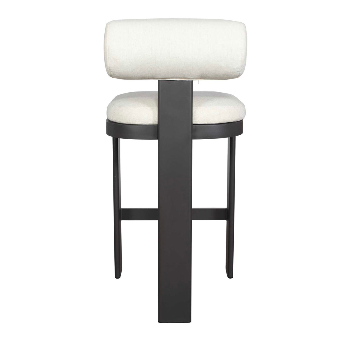   Modern European furniture - White Padded Outdoor Bar Stool - www.oroa.com | Oroa.com