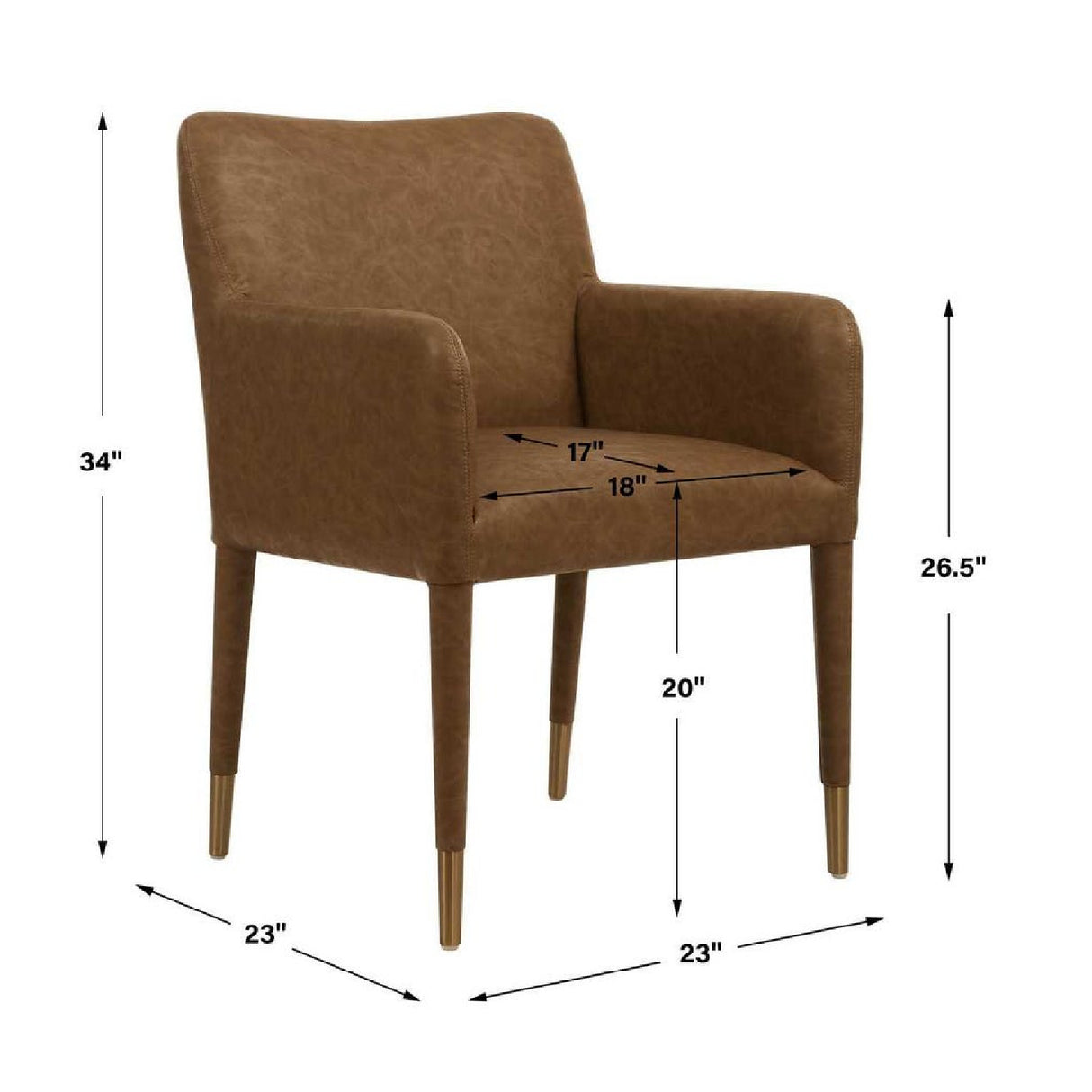   Upholstered Dining Armchair | Oroa.com