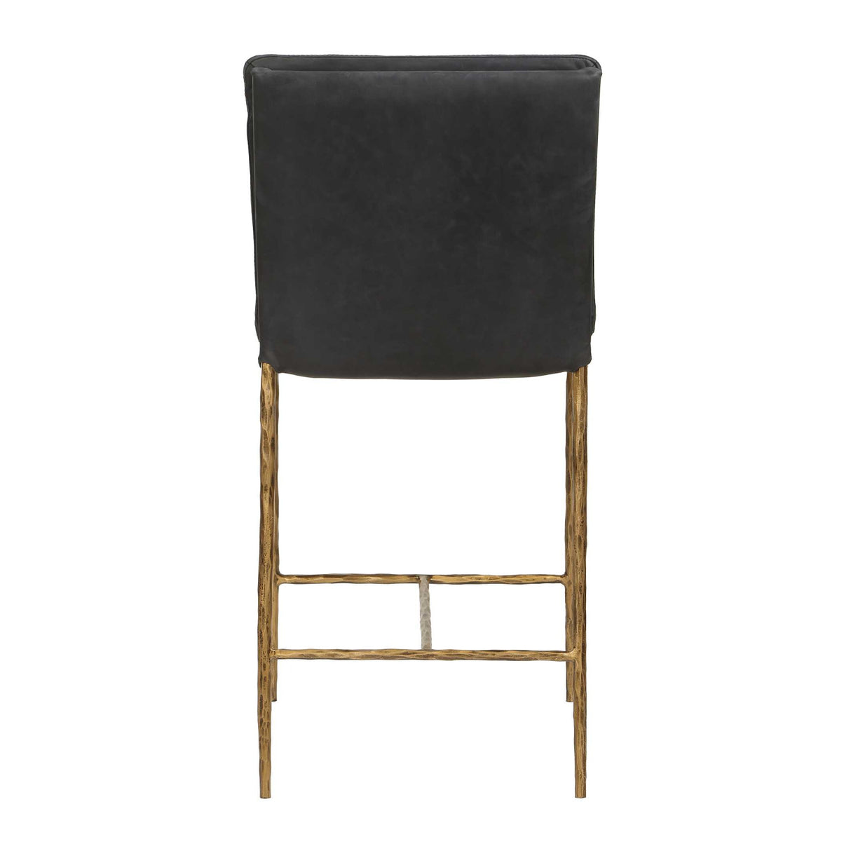   Modern European furniture - Gray Leather Counter Stool - www.oroa.com | Oroa.com