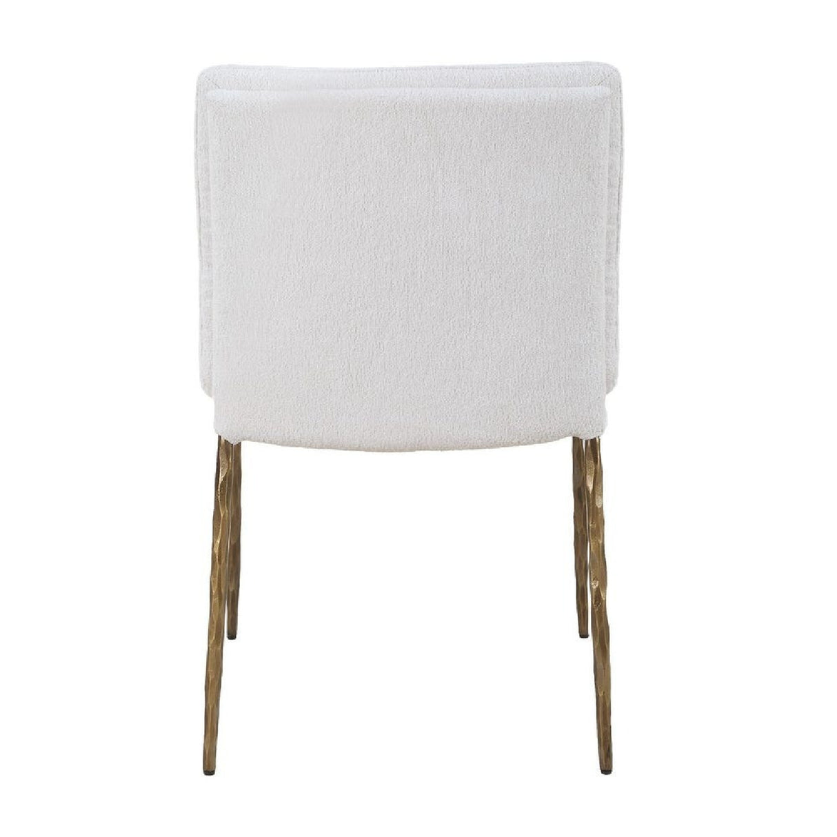   White Boucle Dining Chair | Oroa.com