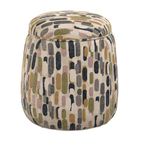   Modern European furniture - Multicolored Pattern Storage Ottoman - www.oroa.com | Oroa.com
