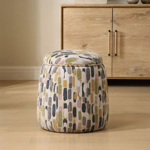   Modern European furniture - Multicolored Pattern Storage Ottoman - www.oroa.com | Oroa.com