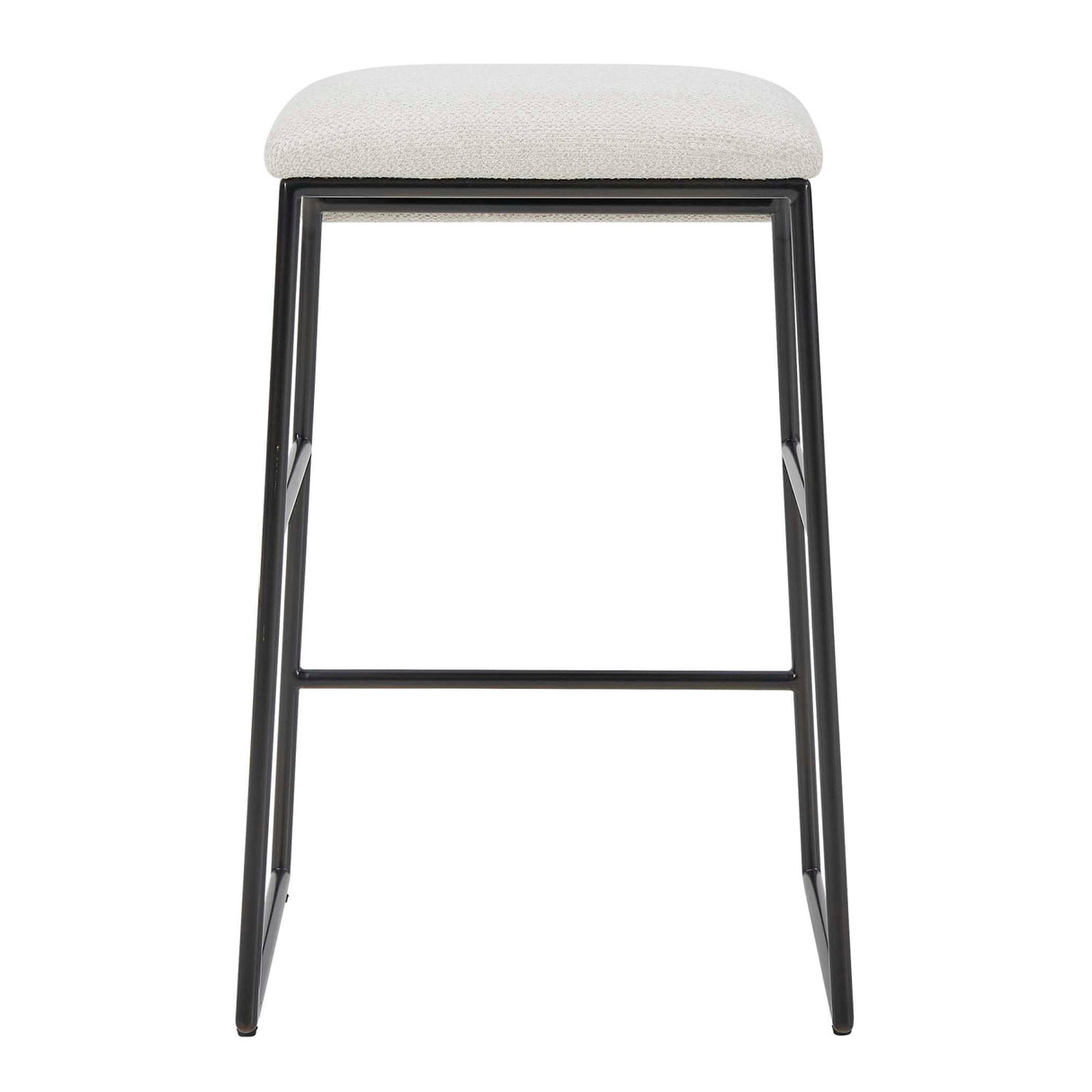   Modern European furniture - Cream Fabric Seat Counter Stool - www.oroa.com | Oroa.com