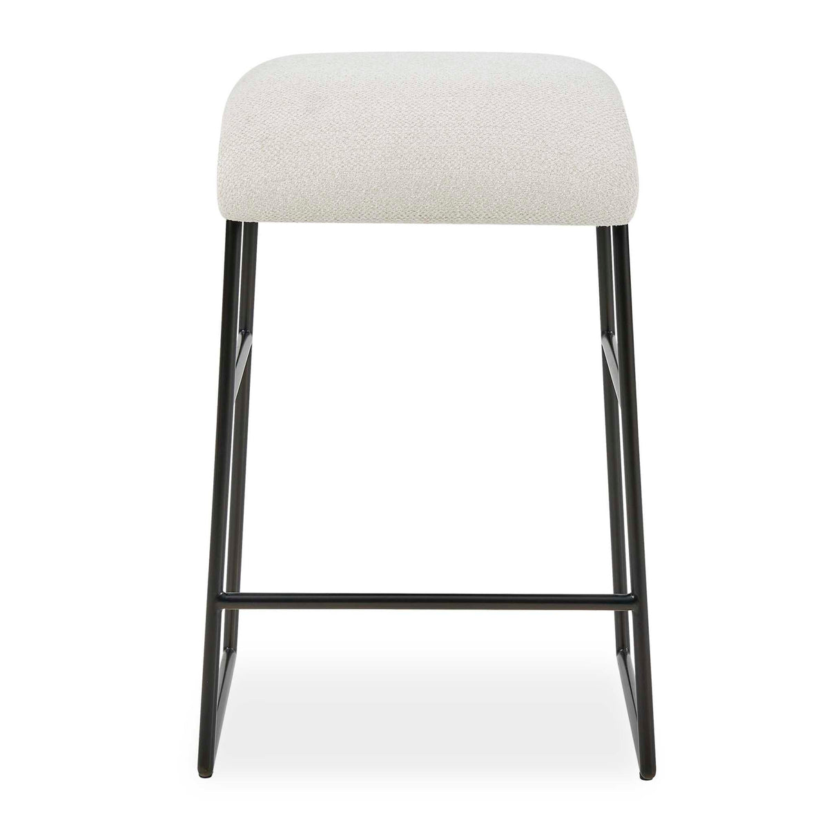   Modern European furniture - Cream Fabric Seat Counter Stool - www.oroa.com | Oroa.com