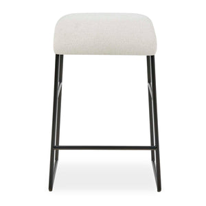   Modern European furniture - Cream Fabric Seat Counter Stool - www.oroa.com | Oroa.com