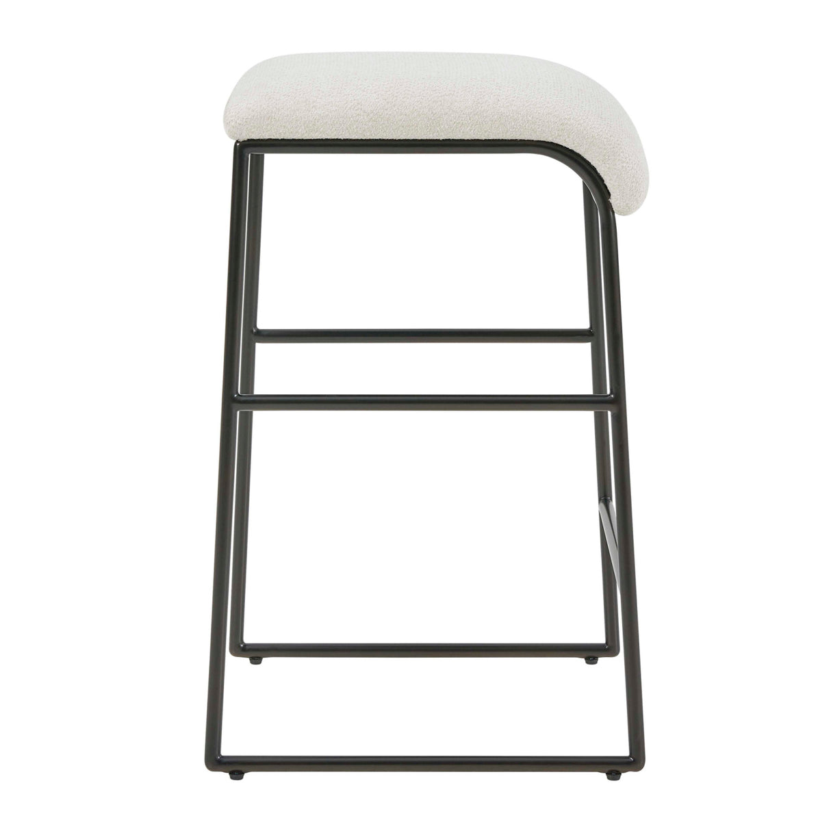   Modern European furniture - Cream Fabric Seat Counter Stool - www.oroa.com | Oroa.com