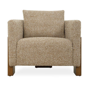   Modern European furniture - Cream Boucle 3-Legged Accent Chair - www.oroa.com | Oroa.com