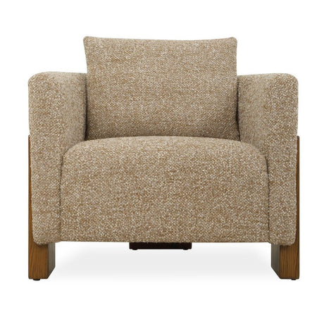   Modern European furniture - Cream Boucle 3-Legged Accent Chair - www.oroa.com | Oroa.com
