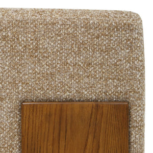   Modern European furniture - Cream Boucle 3-Legged Accent Chair - www.oroa.com | Oroa.com