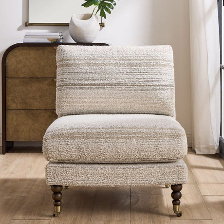   Modern European furniture - Boucle Stripes Accent Chair - www.oroa.com | Oroa.com