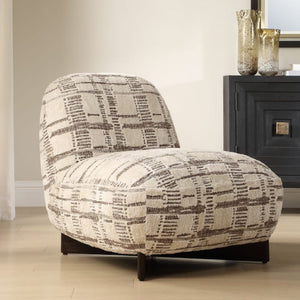   Modern European furniture - Woven Chenille Accent Chair - www.oroa.com | Oroa.com