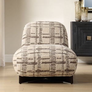   Modern European furniture - Woven Chenille Accent Chair - www.oroa.com | Oroa.com