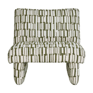   Modern European furniture - Green Patterned Accent Chair - www.oroa.com | Oroa.com