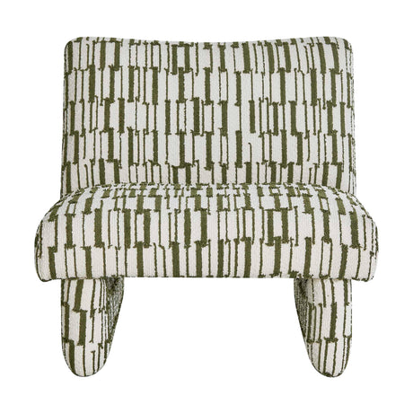   Modern European furniture - Green Patterned Accent Chair - www.oroa.com | Oroa.com