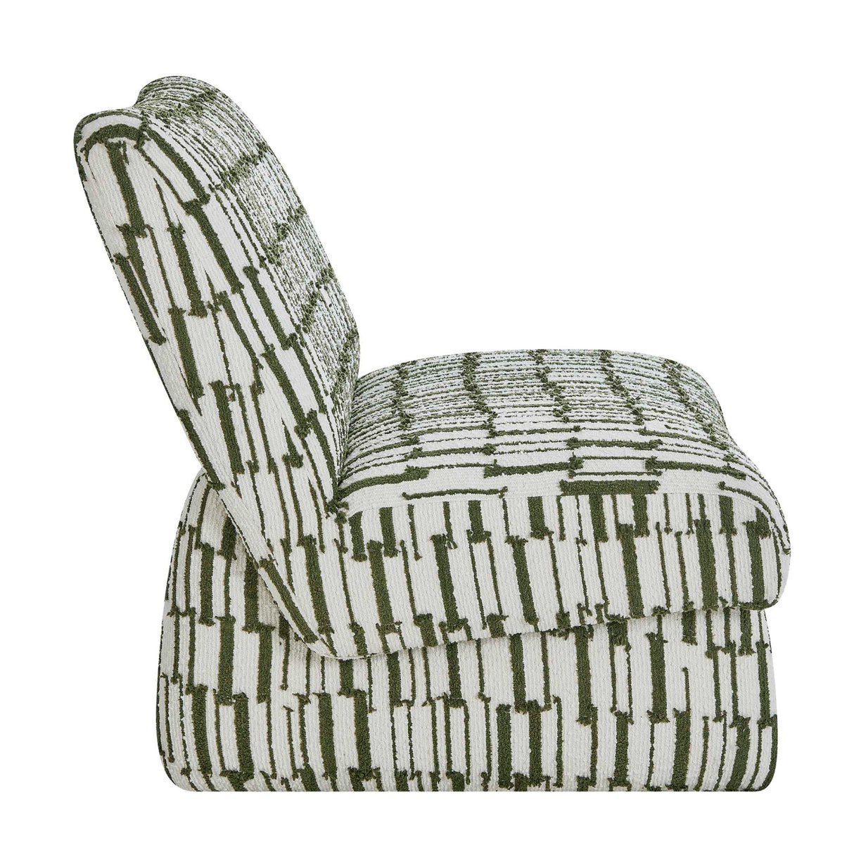   Modern European furniture - Green Patterned Accent Chair - www.oroa.com | Oroa.com