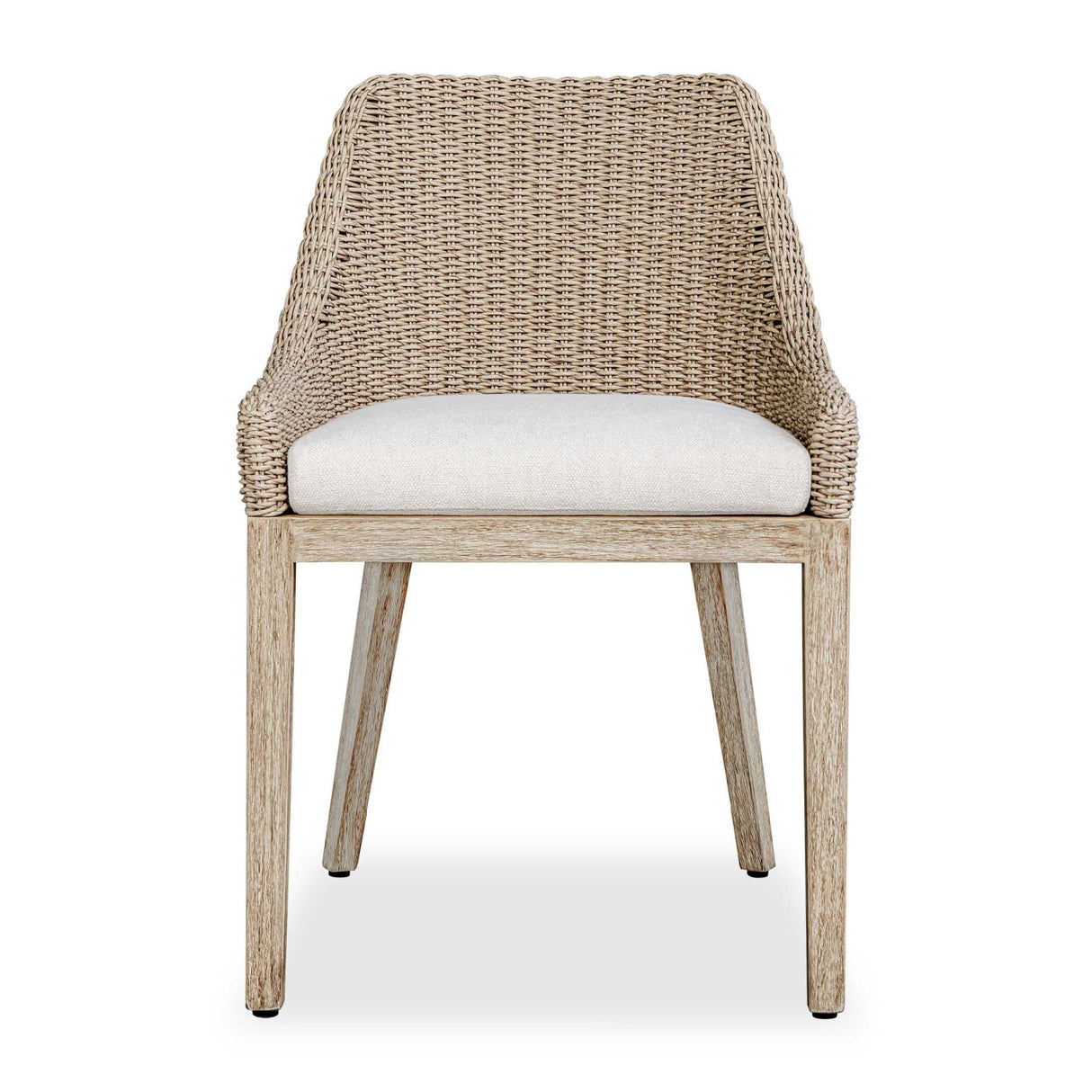   Modern European furniture - Beige Wicker Outdoor Dining Chair  - www.oroa.com | Oroa.com