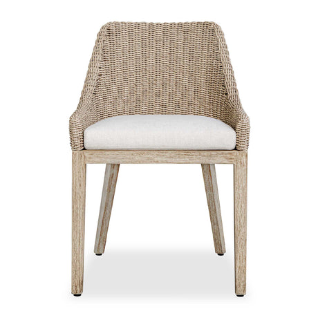   Modern European furniture - Beige Wicker Outdoor Dining Chair  - www.oroa.com | Oroa.com
