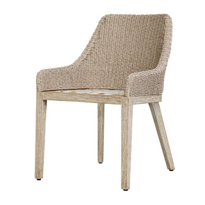   Modern European furniture - Beige Wicker Outdoor Dining Chair  - www.oroa.com | Oroa.com