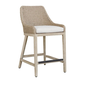   Modern European furniture - Beige Wicker Outdoor Counter Stool - www.oroa.com | Oroa.com