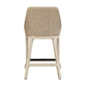   Modern European furniture - Beige Wicker Outdoor Counter Stool - www.oroa.com | Oroa.com