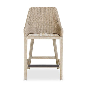   Modern European furniture - Beige Wicker Outdoor Counter Stool - www.oroa.com | Oroa.com