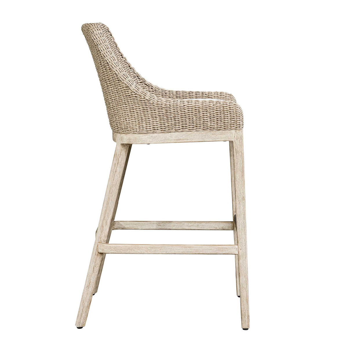   Modern European furniture - Cream Wicker Outdoor Bar Stool - www.oroa.com | Oroa.com