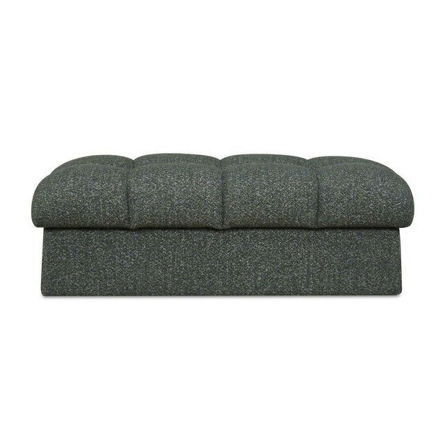 Modern European furniture - Block Tufted Bench - www.oroa.com