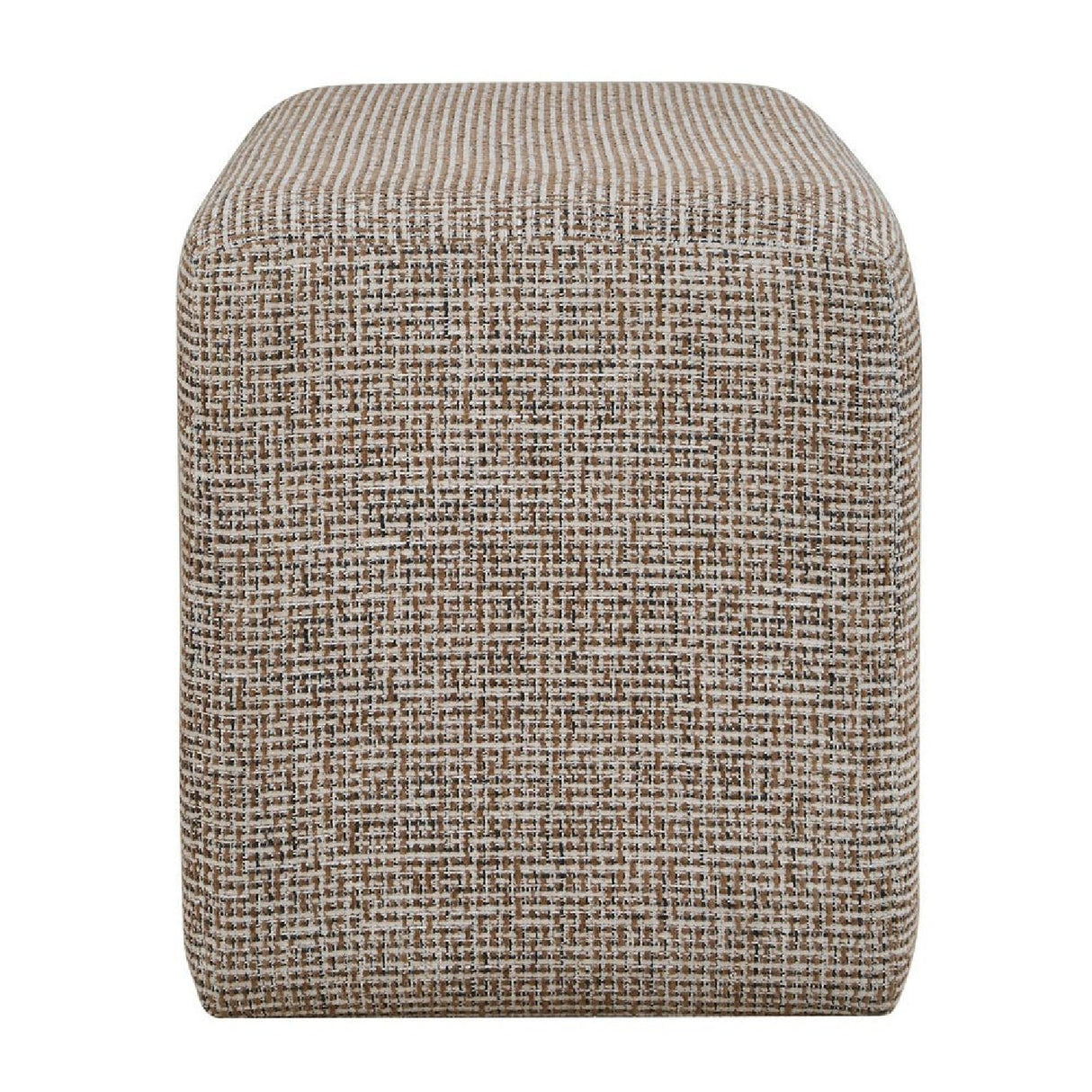   Modern European furniture - Cream Woven Rectangular Ottoman - www.oroa.com | Oroa.com