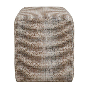   Modern European furniture - Cream Woven Rectangular Ottoman - www.oroa.com | Oroa.com