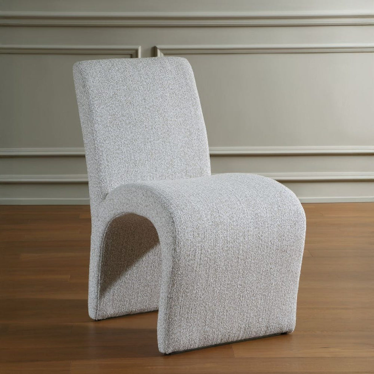   Modern European furniture - Boucle Arched Dining Chair - www.oroa.com | Oroa.com