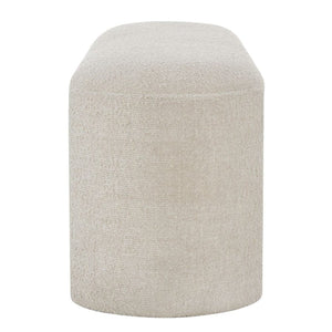   Modern European furniture - White Boucle Bench - www.oroa.com | Oroa.com