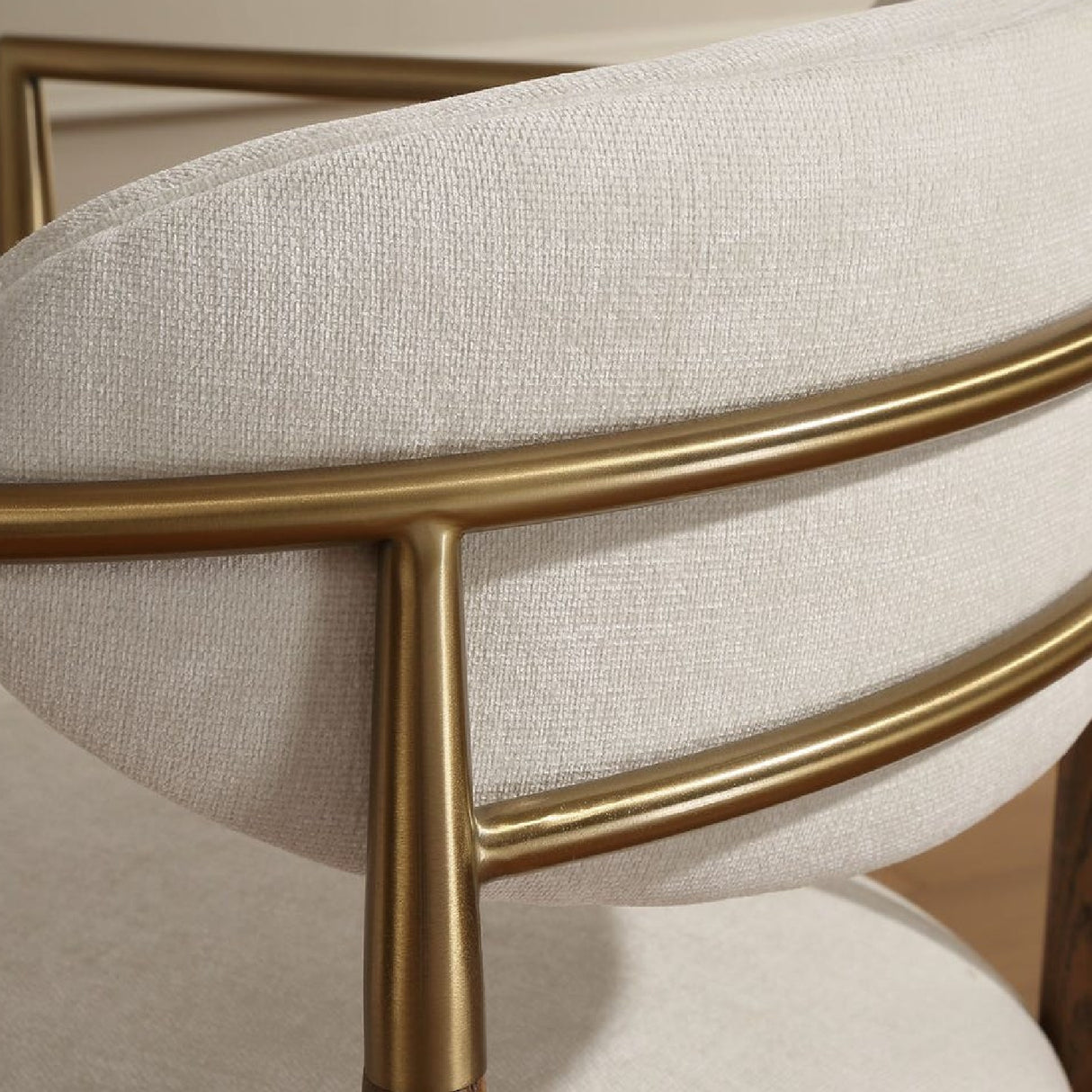  White Velvet Dining Chair | Oroa.com