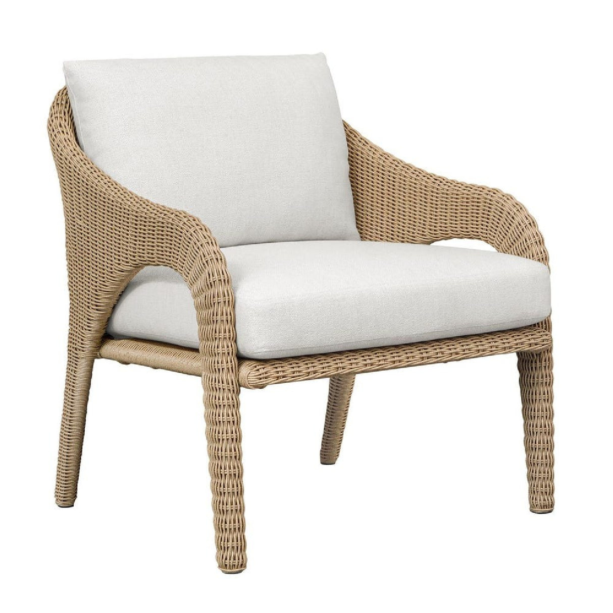   Modern European furniture - Natural Wicker Outdoor Lounge Chair - www.oroa.com | Oroa.com