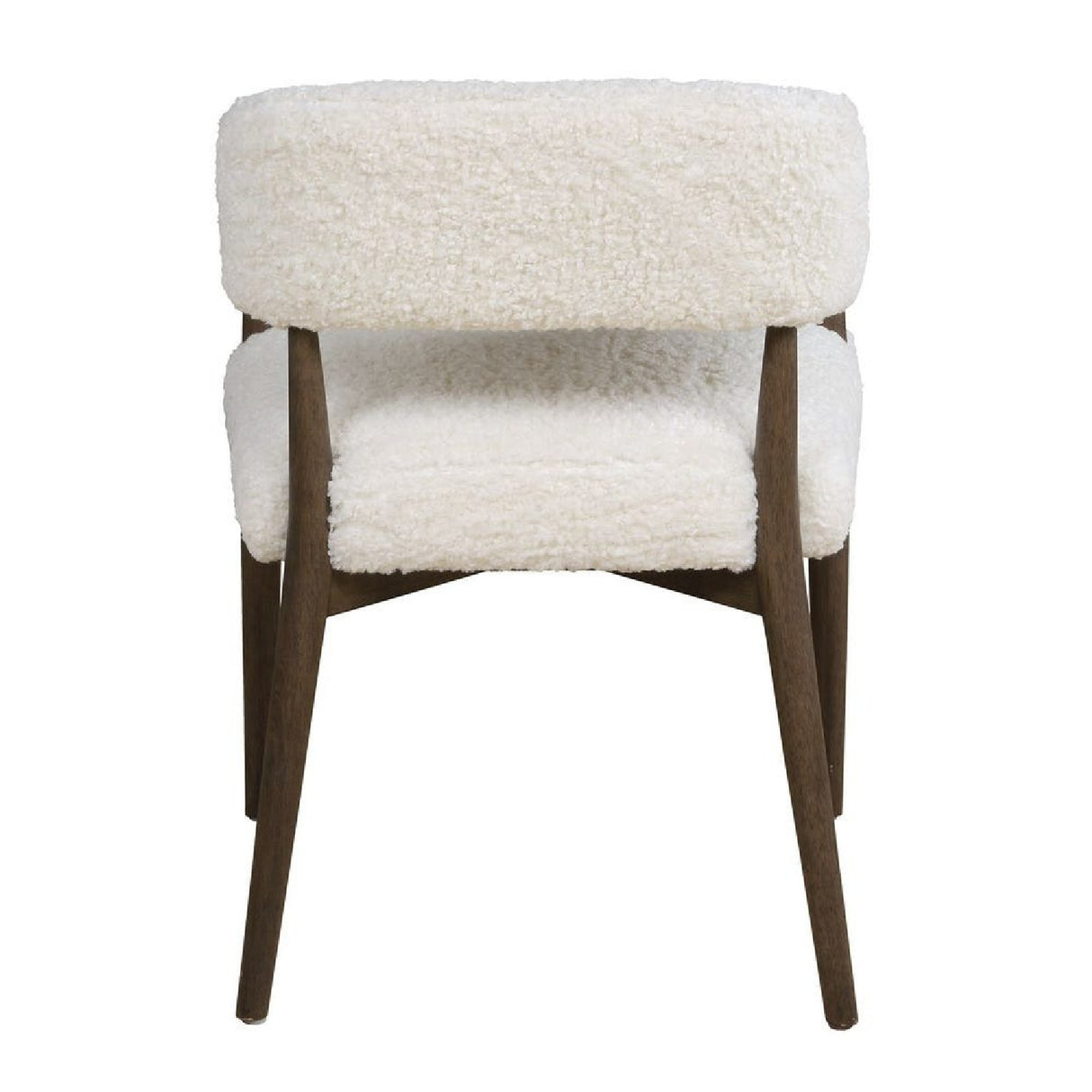   Modern European furniture - Cream Shearling Dining Chair - www.oroa.com | Oroa.com