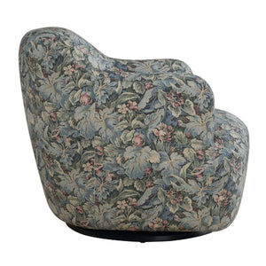   Modern European furniture - Floral Print Swivel Chair - www.oroa.com | Oroa.com