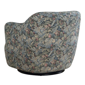   Modern European furniture - Floral Print Swivel Chair - www.oroa.com | Oroa.com