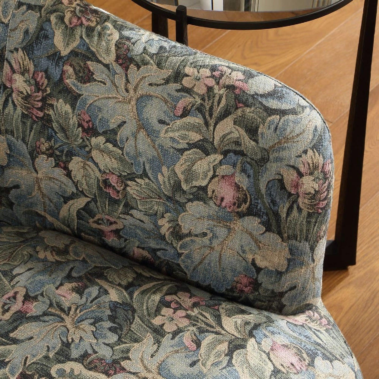  Modern European furniture - Floral Print Swivel Chair - www.oroa.com | Oroa.com