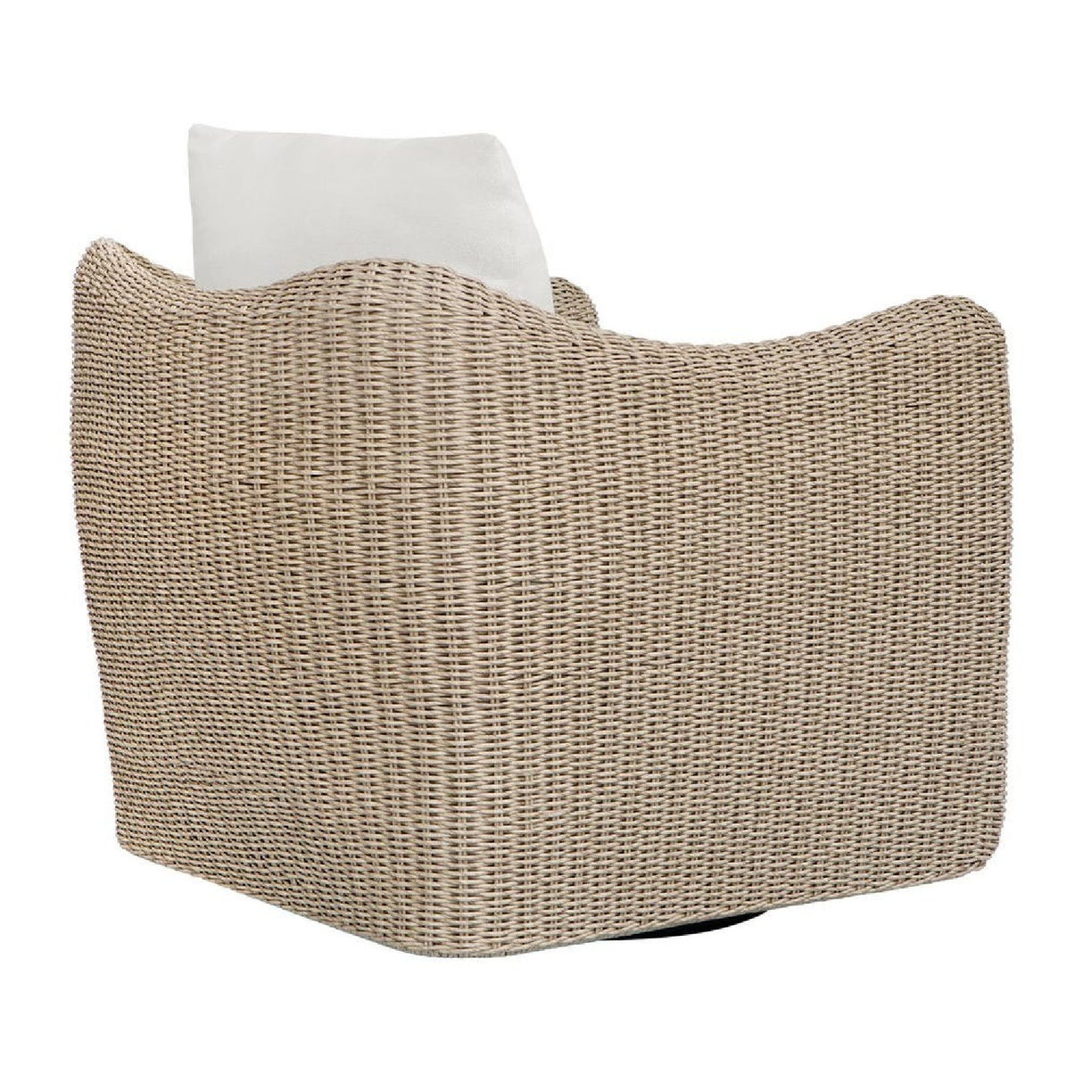   Modern European furniture - Beige Outdoor Swivel Lounge Chair - www.oroa.com | Oroa.com