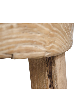   Round Wooden Bar Stool | Oroa.com