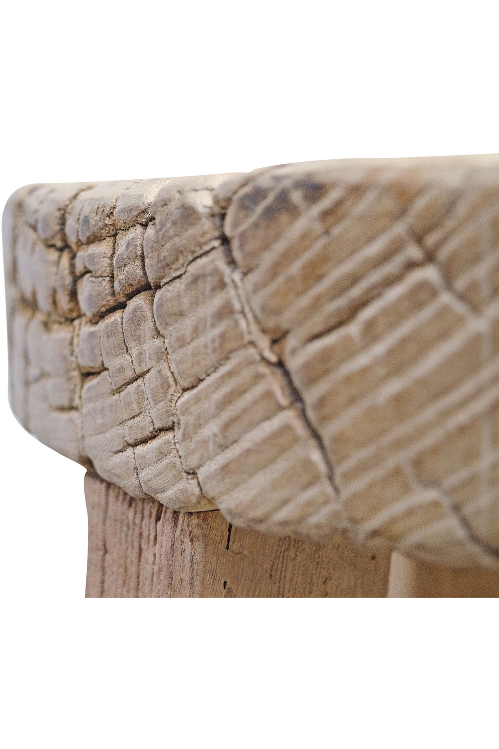   Round Wooden Bar Stool | Oroa.com