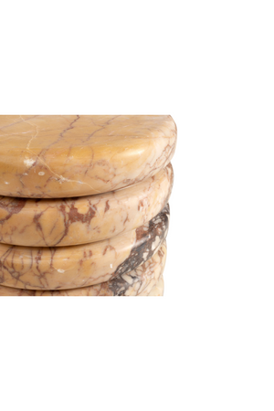   Marble Tiered Table / Stool | Oroa.com