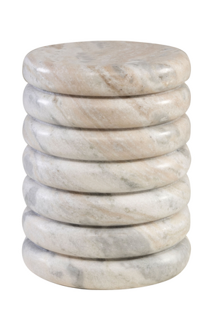   Marble Tiered Table / Stool | Oroa.com