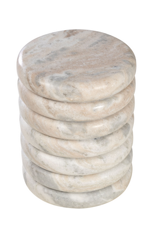   Marble Tiered Table / Stool | Oroa.com