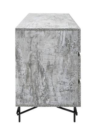   Gray Wooden 6-Drawer Dresser | Oroa.com