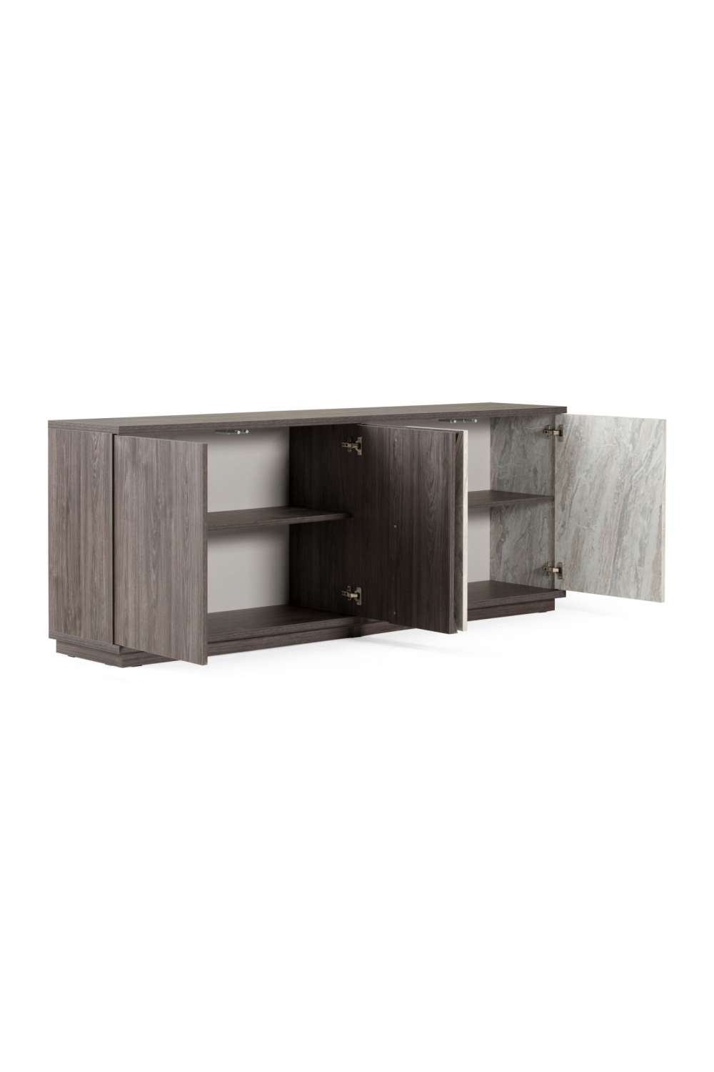   Gray Elm 4-Door Sideboard | Oroa.com