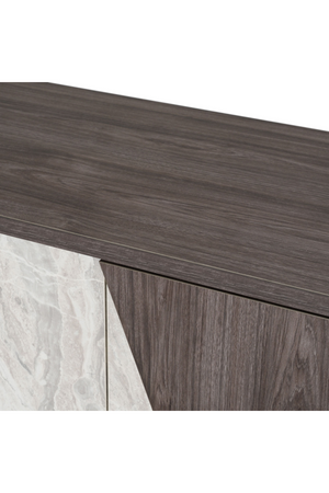   Gray Elm 4-Door Sideboard | Oroa.com