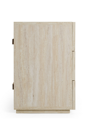   6-Drawer Travertine Dresser | Oroa.com