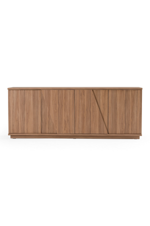   Walnut Caracalla 4-Door Sideboard | Oroa.com