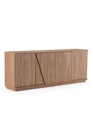   Walnut Caracalla 4-Door Sideboard | Oroa.com