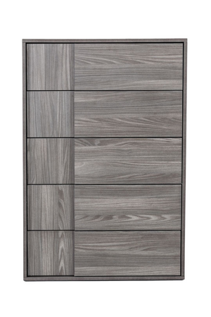   5-Drawer Gray Elm Chest | Oroa.com